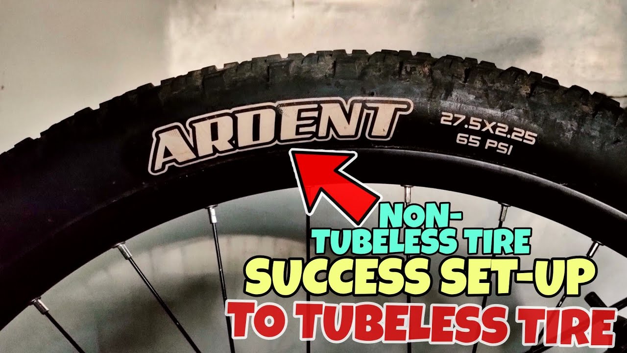 Success na pagConvert sa Tubeless, Using Non-tubeless tire | Maxxis Ardent
