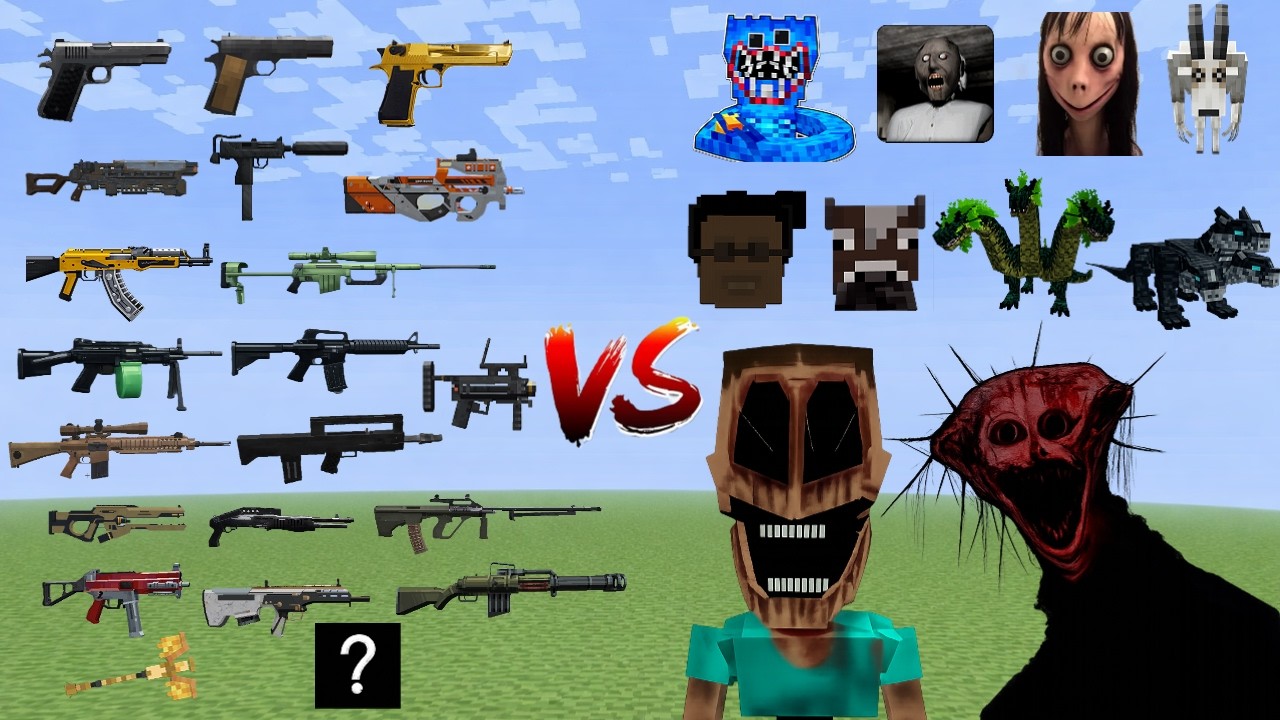 Which TacZ mod weapons can withstand Mimic and PHEN-228 (Boiled)?