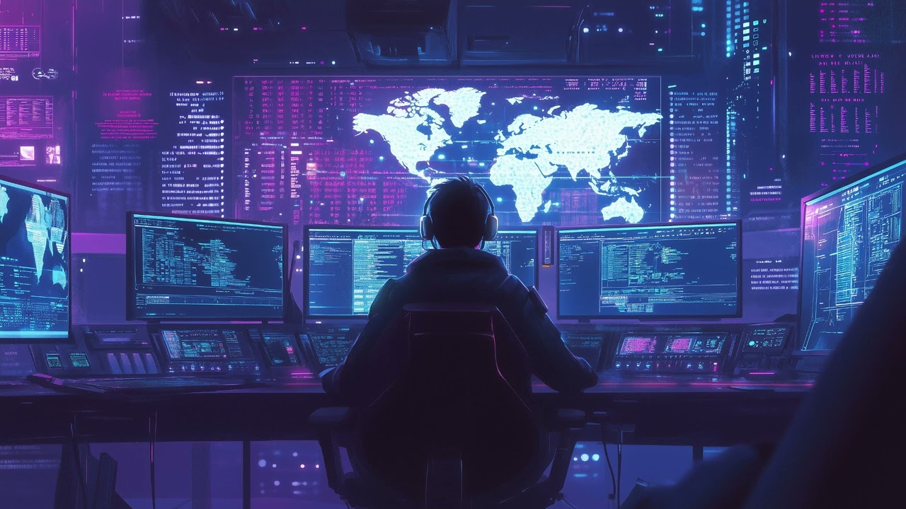 Coding All Night - Programming, Gaming & Deep Focus | Synthwave & Chillstep