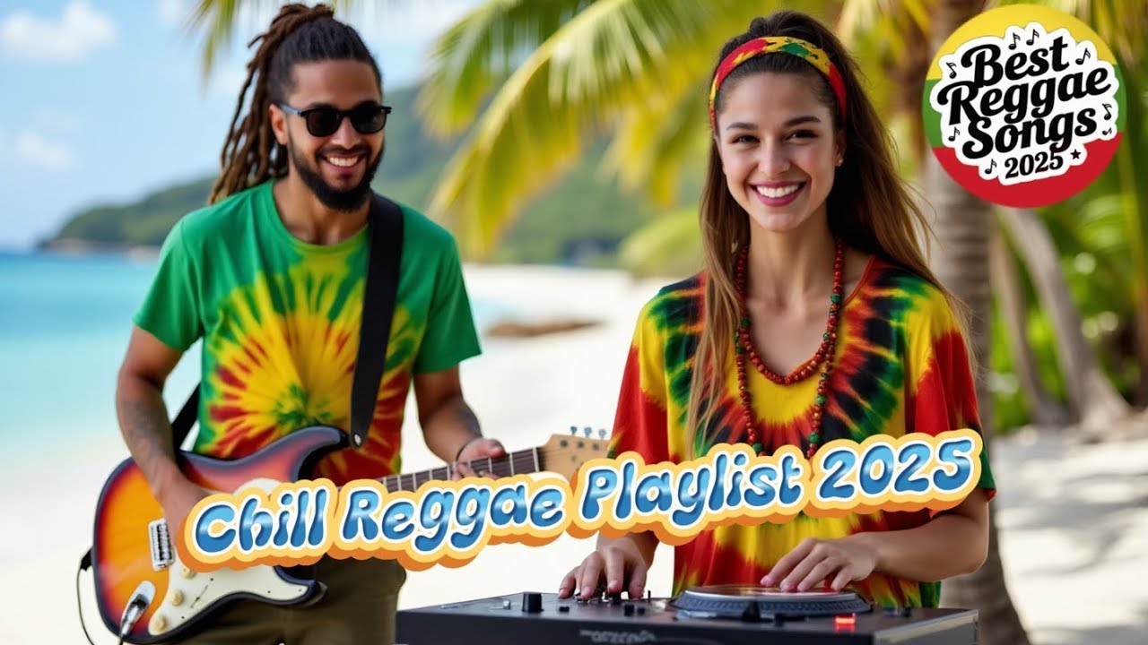 Relaxing Reggae Beach Sunset 2026 Smooth Island Groove for Calm Mood and Happy Moments