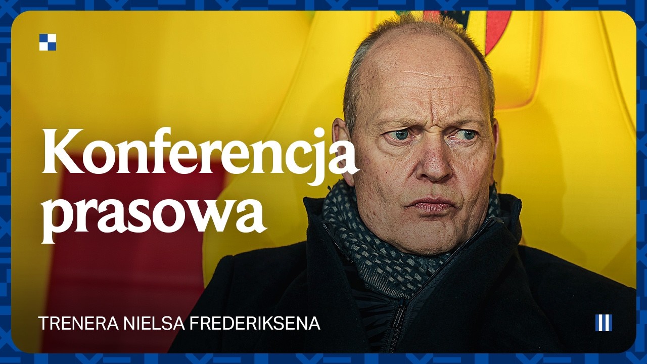 KONFERENCJA PRASOWA | Trener Niels Frederiksen po meczu z Koroną Kielce