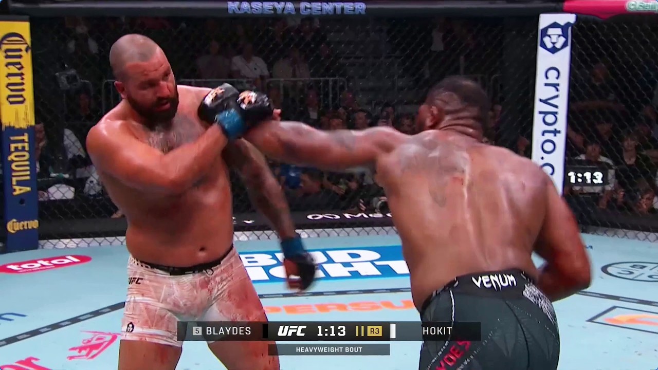 Curtis Blaydes vs Josh Hokit UFC 327 Full Fight Recap