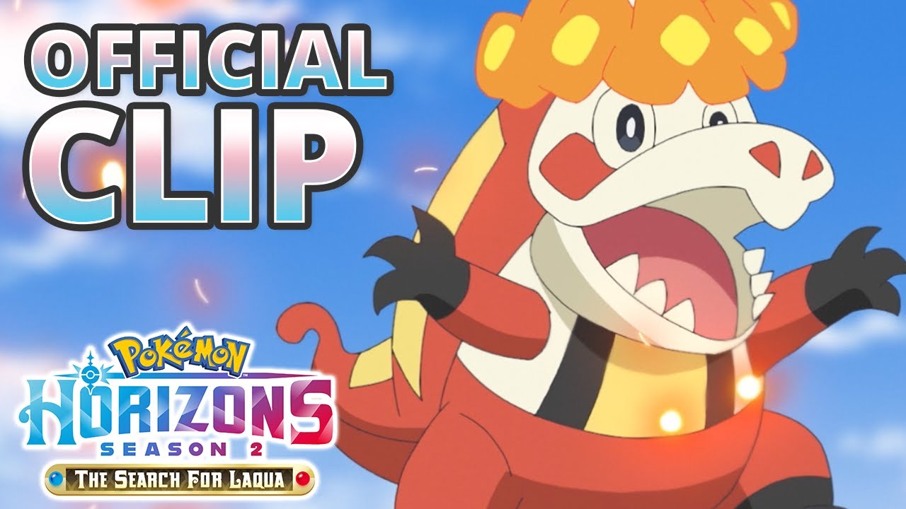 Fuecoco Evolves! 🔥 | Pok&eacute;mon Horizons: Season 2 | Official Clip