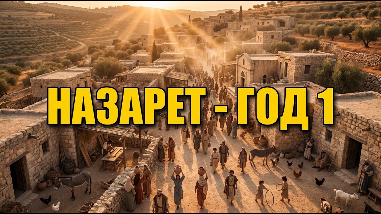 Такой была жизнь в Назарете во времена Иисуса | 1 год н. э. | Где вырос Мессия | С ИИ
