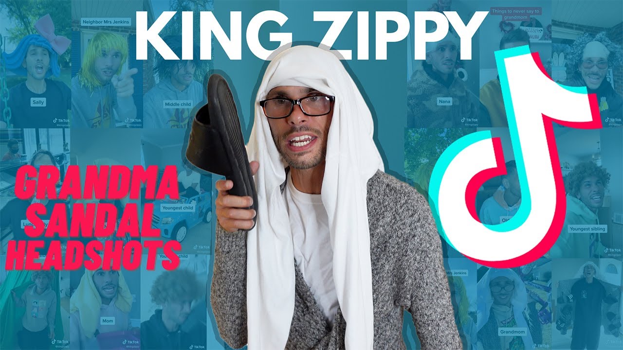 🔥1 HOUR 🔥Grandma Throwing Sandals - KING ZIPPY TikTok Compilation