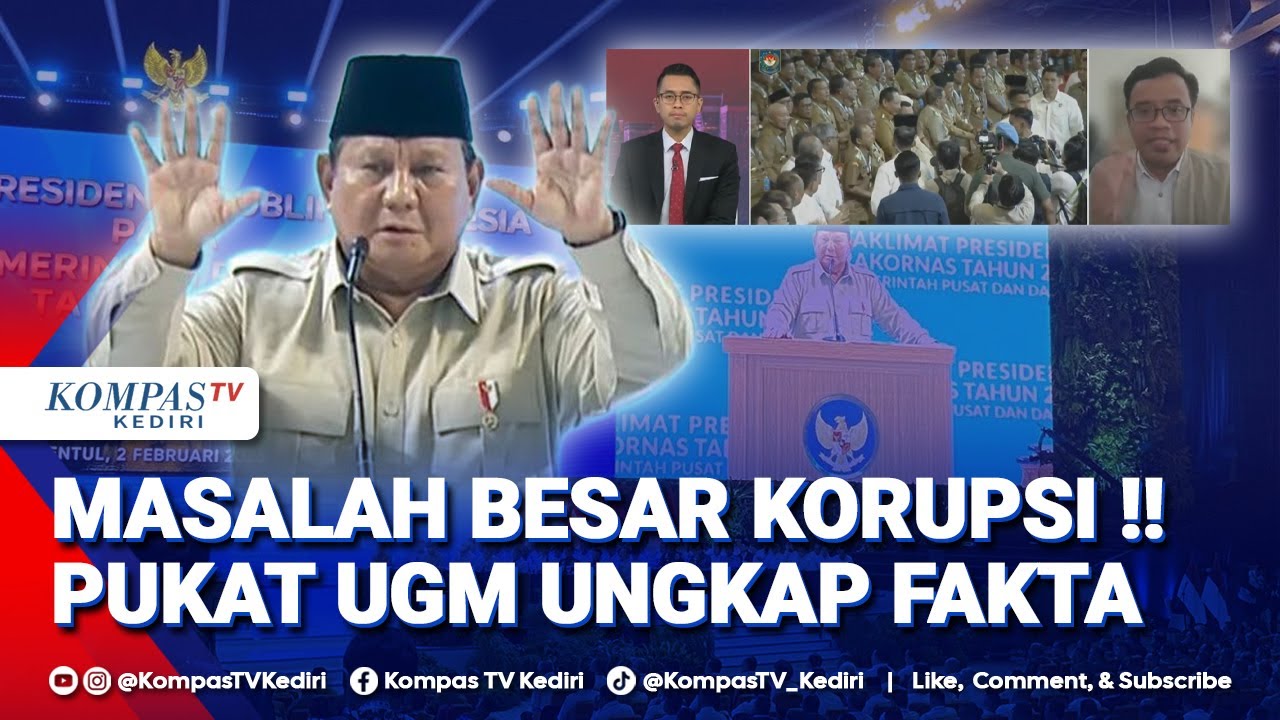 [FULL] Maraknya Korupsi di Indonesia, Pukat UGM Dorong Perbaikan Sistem Pengawasan