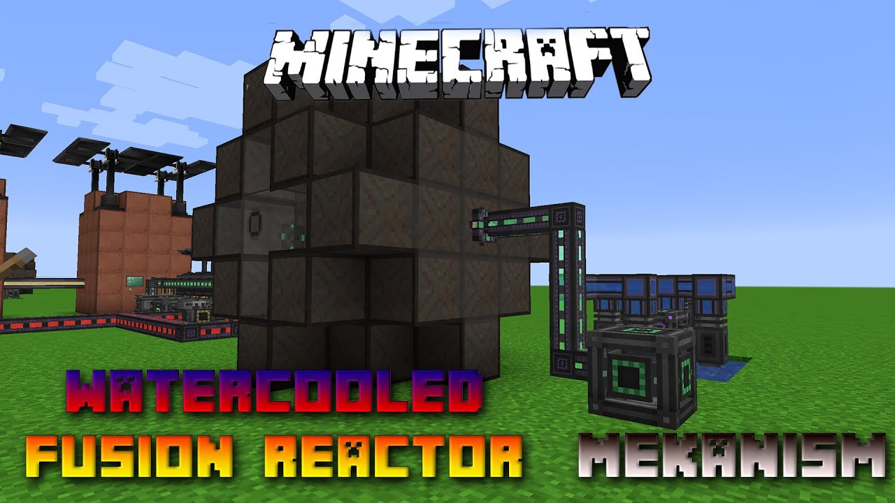 Fusion Reactor Watercooled 🔌 Mekanism Tutorial 1.16 🔌 Deutsch / German