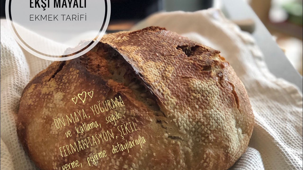 EKŞİ MAYALI EKMEK TARİFİ - Aşama aşama tüm detaylarıyla