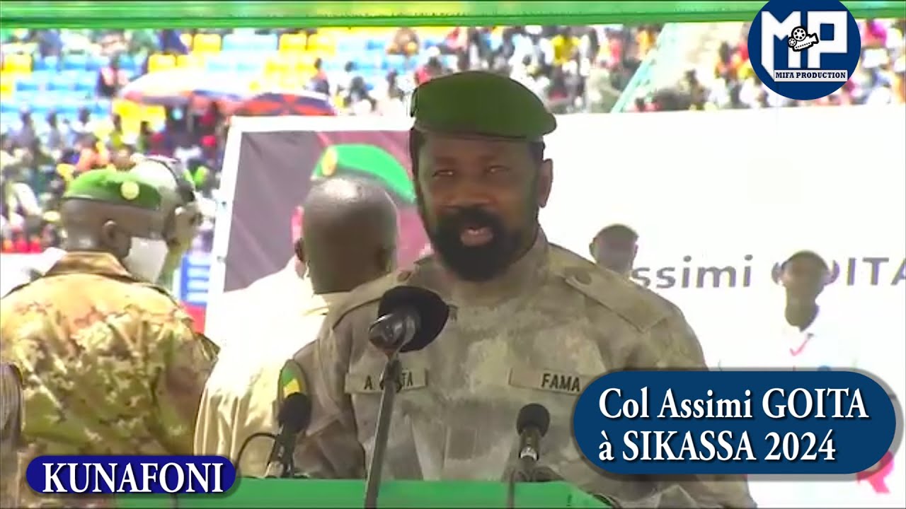 Mifa Prod : Discours de Col. Assimi GOITA à SIKASSO 2024