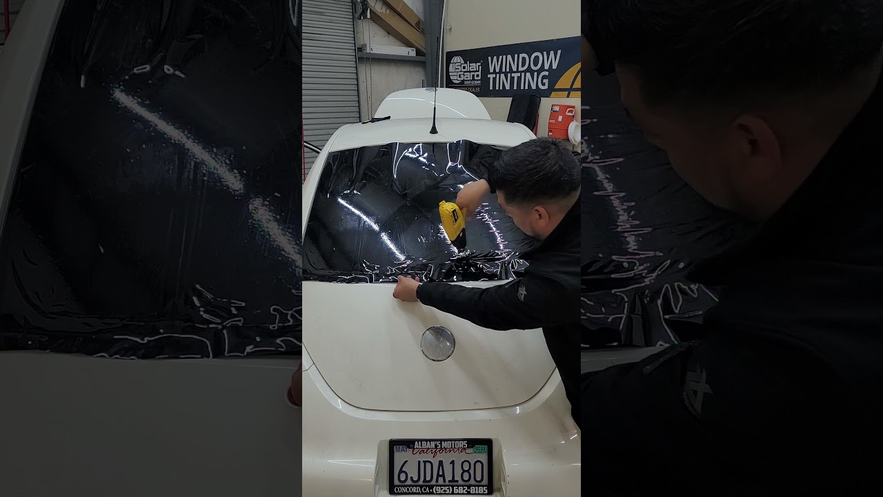 how to shrink a back glass on a VW beetle