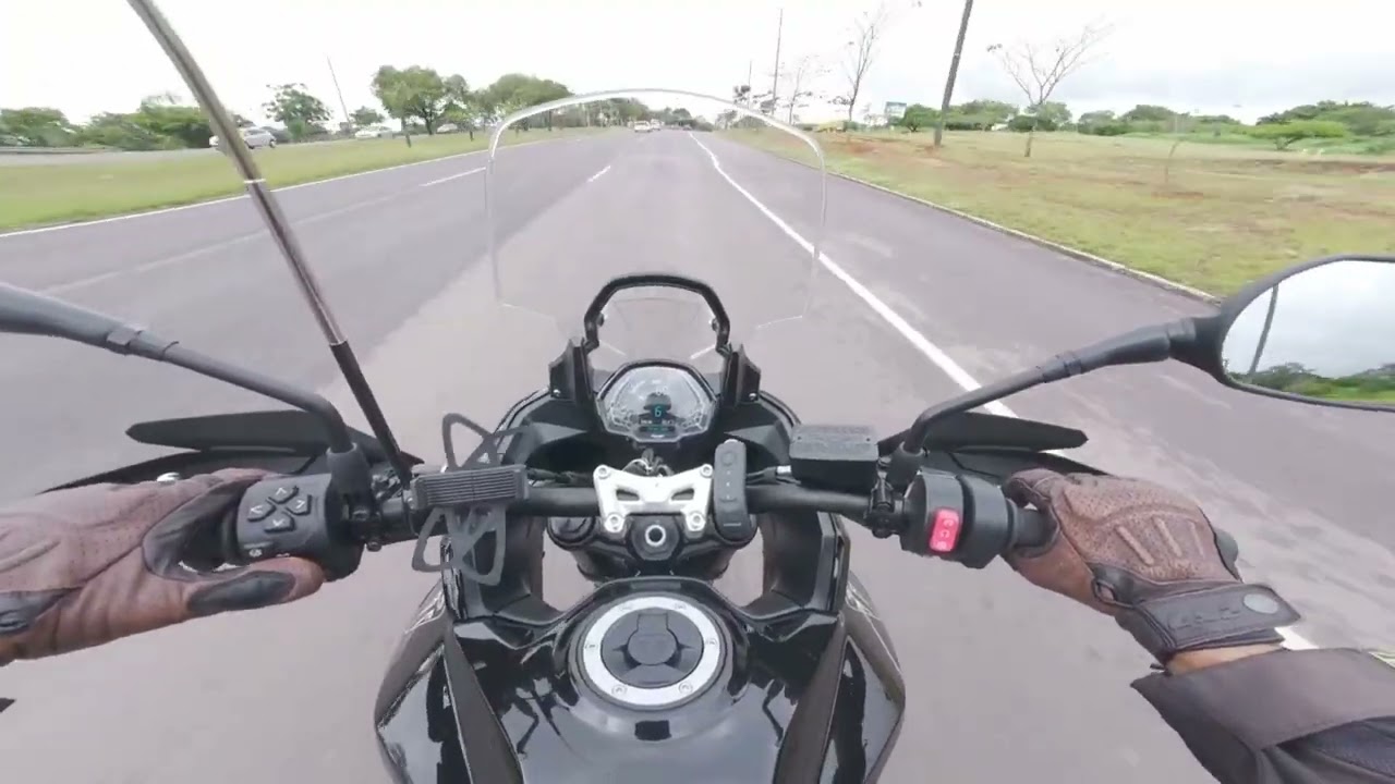 Tiger Sport 660, versão 25/26 Black. Águas Claras-DF.