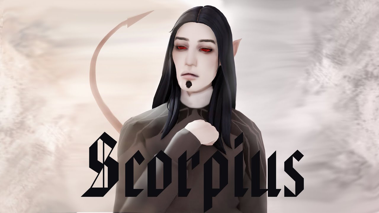 Скорпион♏️ | Sims 4 CAS