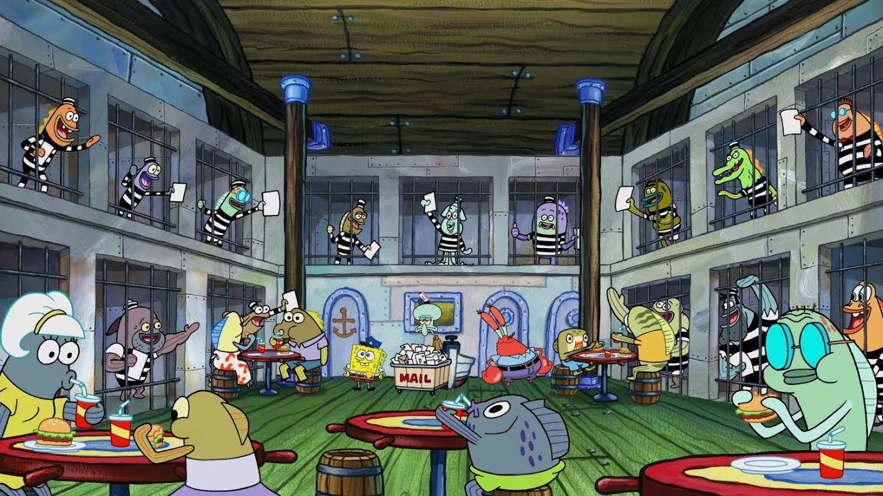 Jail Break in The Krusty Slammer