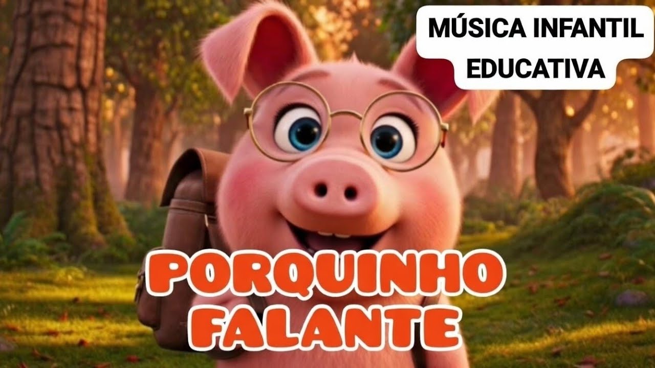🎵PIPO O PORQUINHO FALANTE EM BUSCA DO TESOURO 🐷✨ | MÚSICA INFANTIL EDUCATIVA