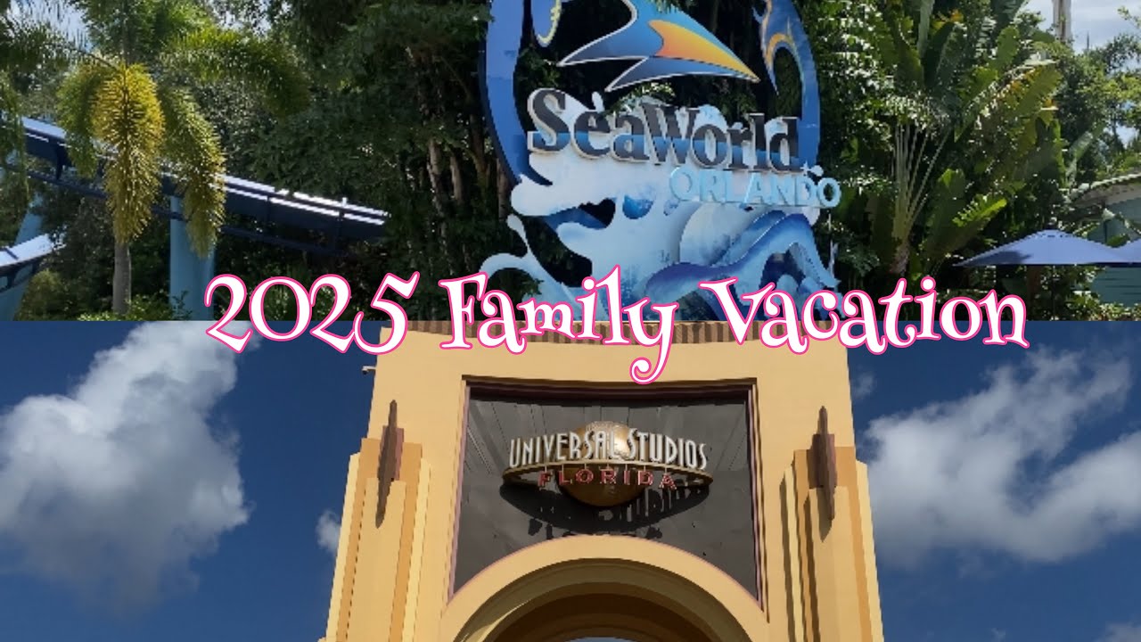 WEEKLY VLOG: FAMILY VACATION IN ORLANDO #universalstudios #seaworldorlando #familyvacation