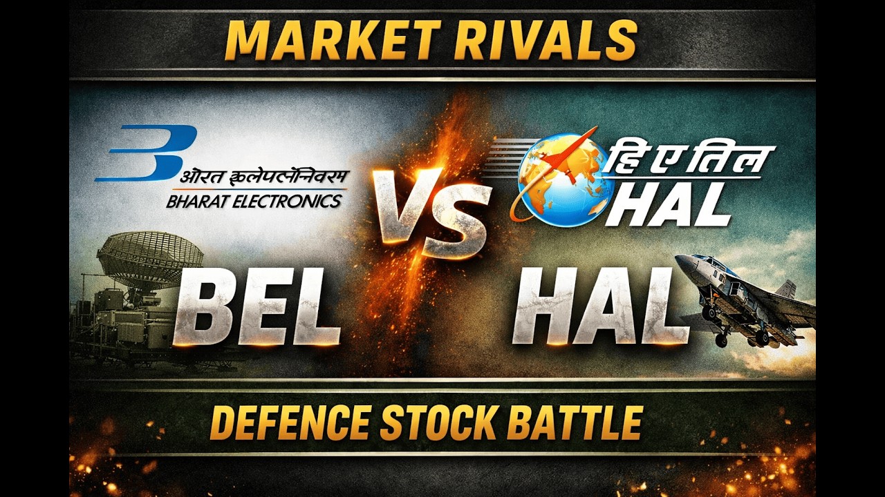 Market Rivals 2/100 :BEL vs HAL | Defence Sector King कौन?#sharemarket #defencestocks #usiranwar