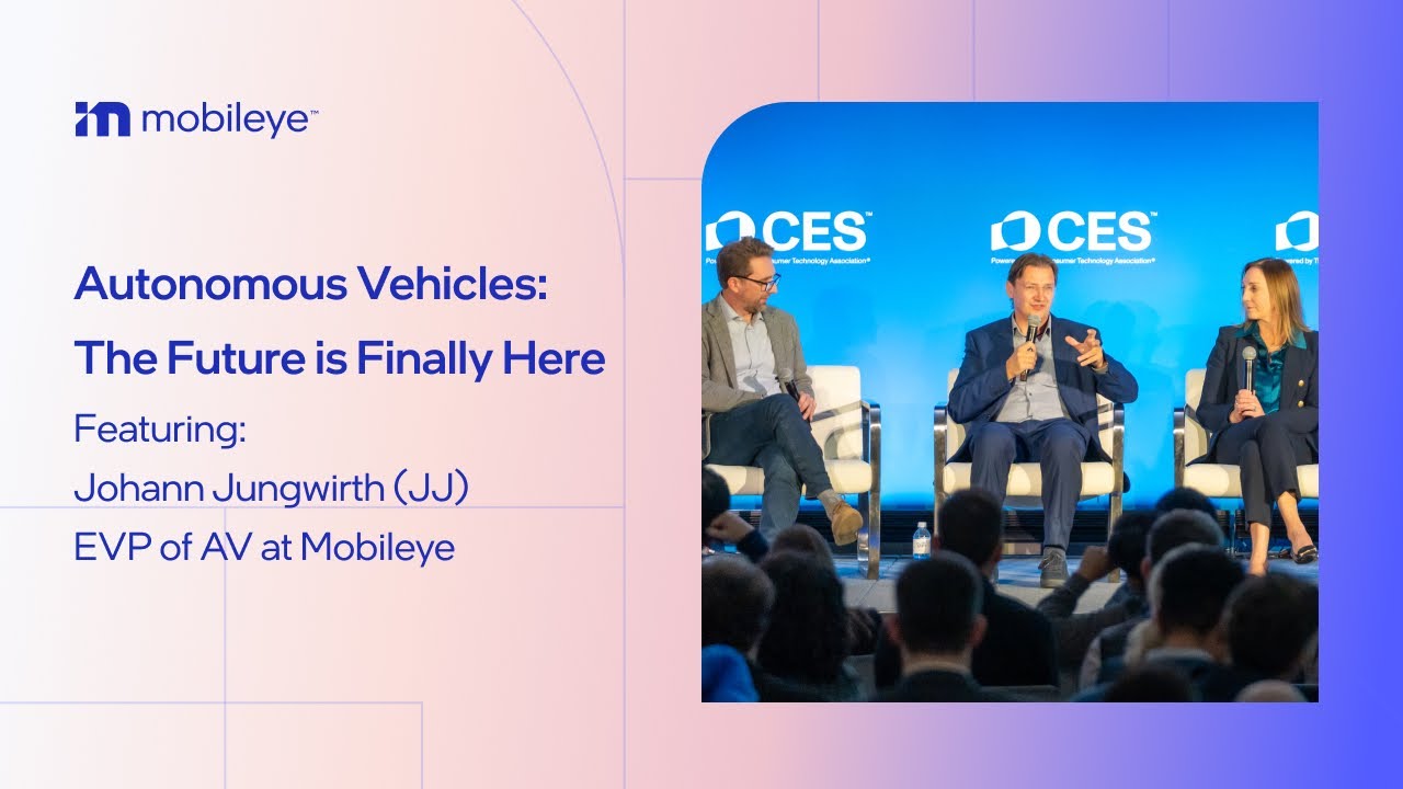 Autonomous Vehicles: The Future is Finally Here | CES 2025 Conference Session