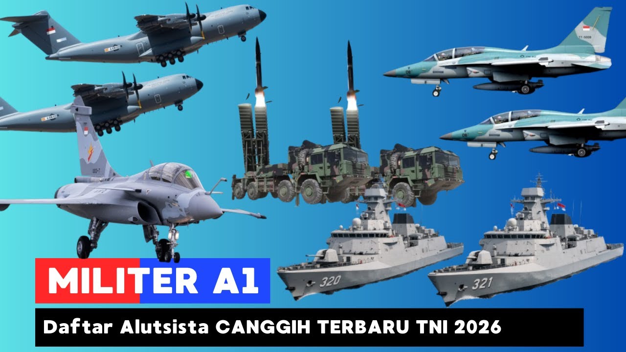 SEMAKIN TAK TERTANDINGI! Daftar Alutsista CANGGIH TERBARU TNI yang Dijadwalkan DATANG TAHUN 2026
