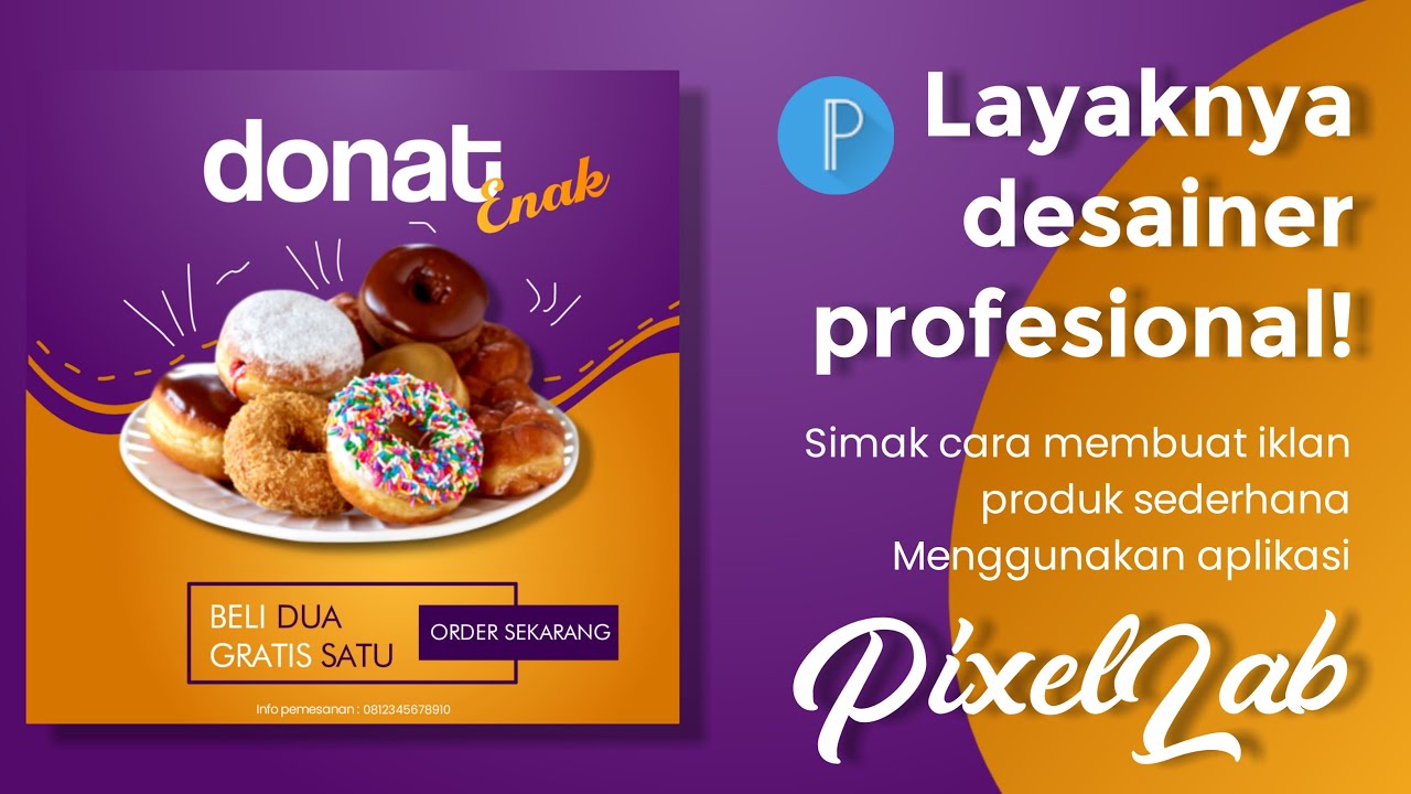 Cara membuat Iklan produk Kayak desain profesional