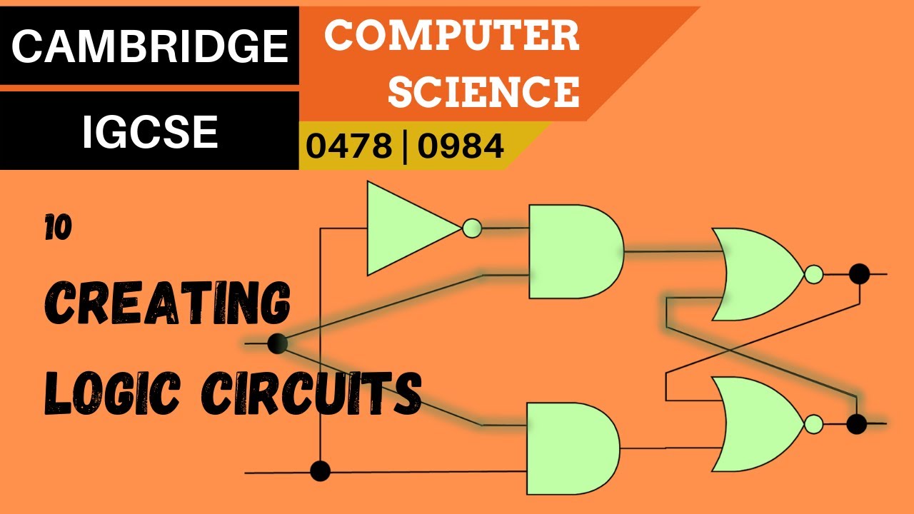 108. CAMBRIDGE IGCSE (0478-0984) 10 Logic circuits, truth tables and logic expressions