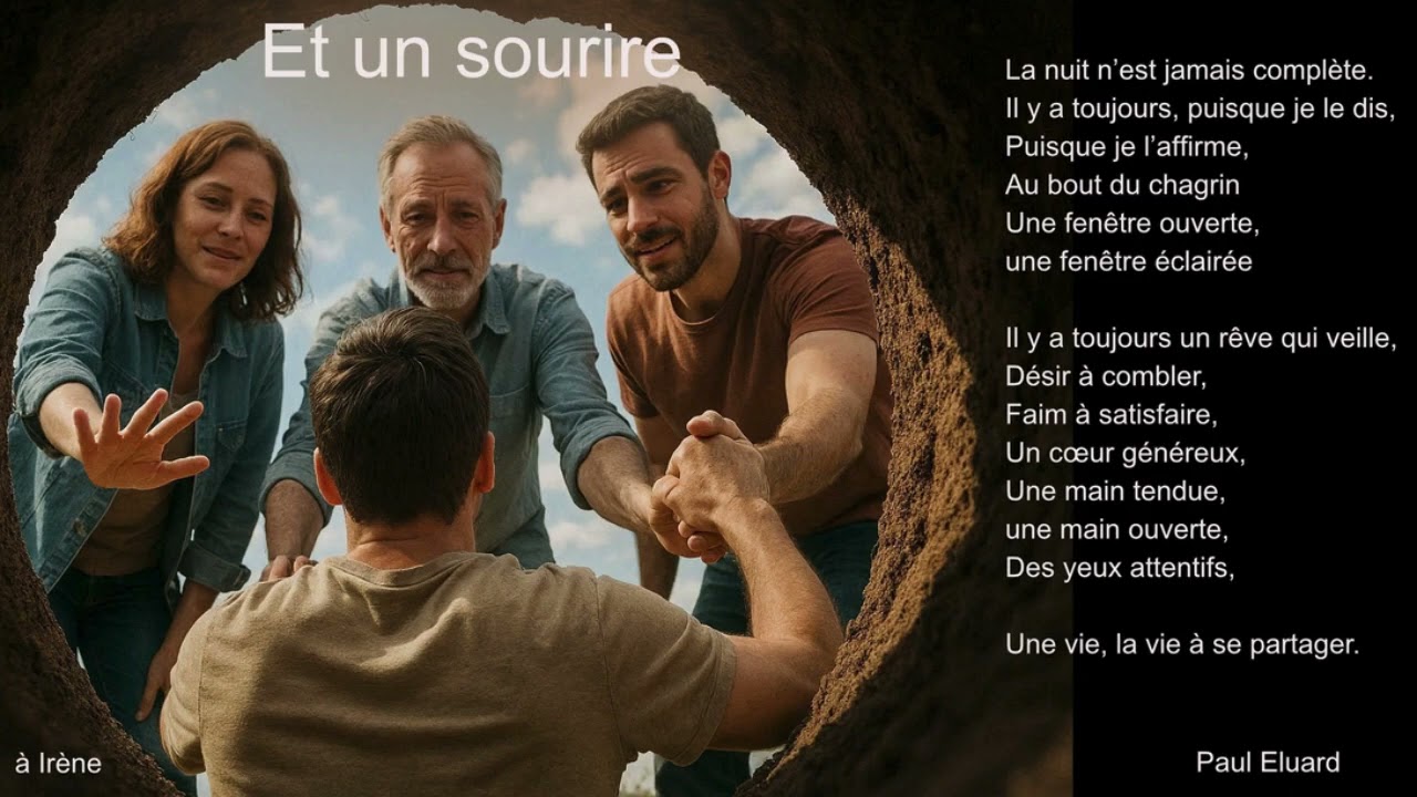 Et un sourire (Paul Eluard) CHANSON