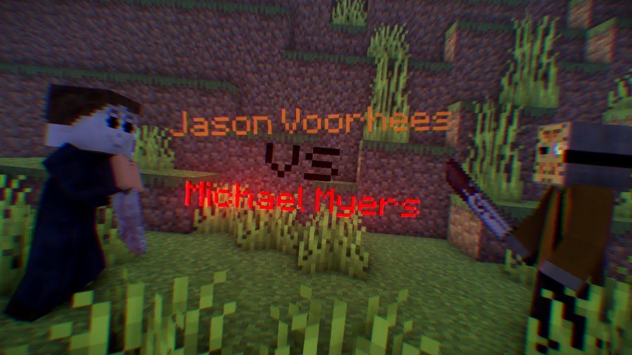 Jason Voorhees vs Michael Myers | Minecraft Battle Animation.