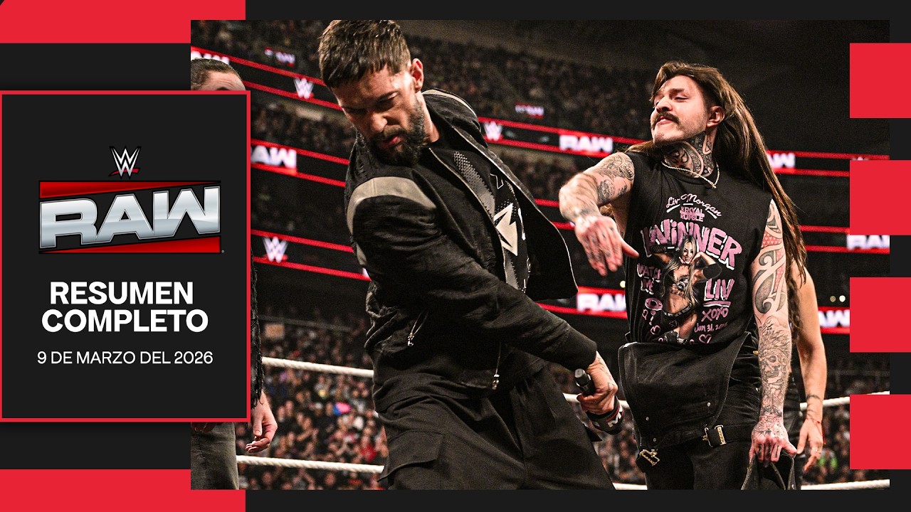 WWE RAW 9 Marzo 2026 - Resumen Completo en Espa&ntilde;ol