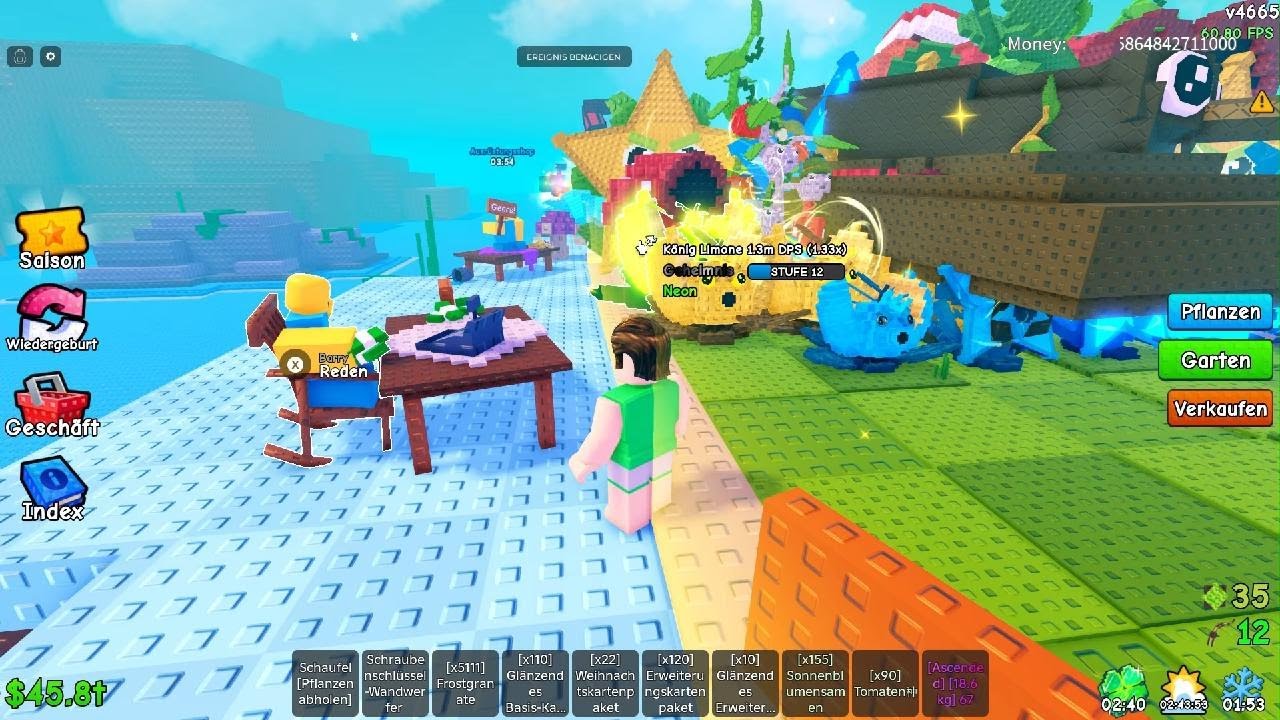Pflanzen gegen brainrots event