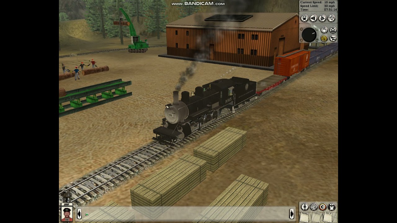 Trainz 2004 Gameplay Part 1 (Steam Locos)