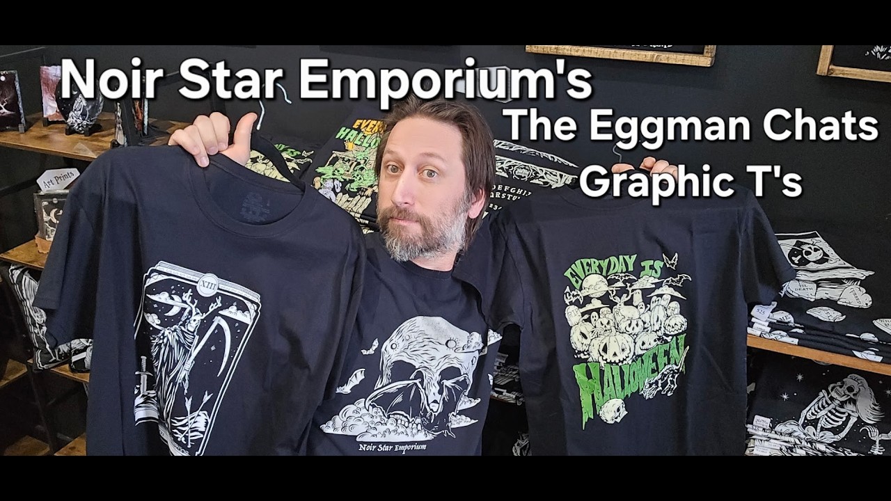 Noir Star Emporium's The Eggman Chats Graphic T's and Running an Alternative Lifestyle Brand