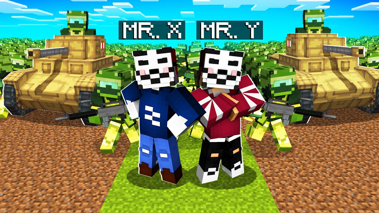 ICH GRÜNDE EINE EIGENE ARMEE als Mr. X! in Minecraft Freunde 2
