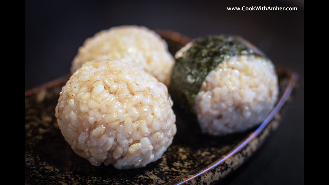 Easy Rice balls | Cook With Amber