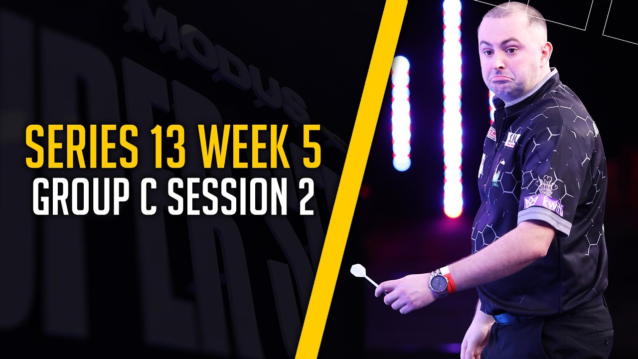 WHO WILL WIN GROUP C!!!🎯 🤩 | Live Darts |  Series 13 Week 5 | Group C Session 2