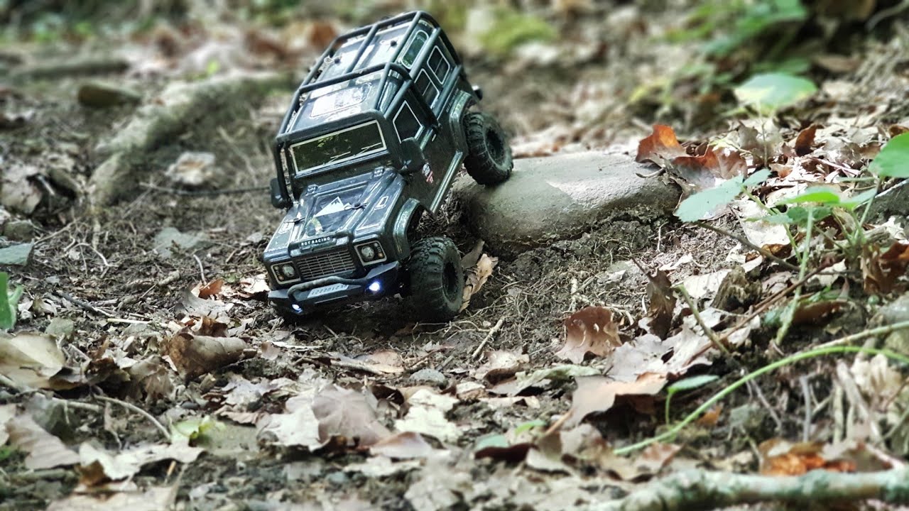 Small but MIGHTY! RGT 136240 V2 1/24 Scale Mini Landrover Defender RC Trail Truck