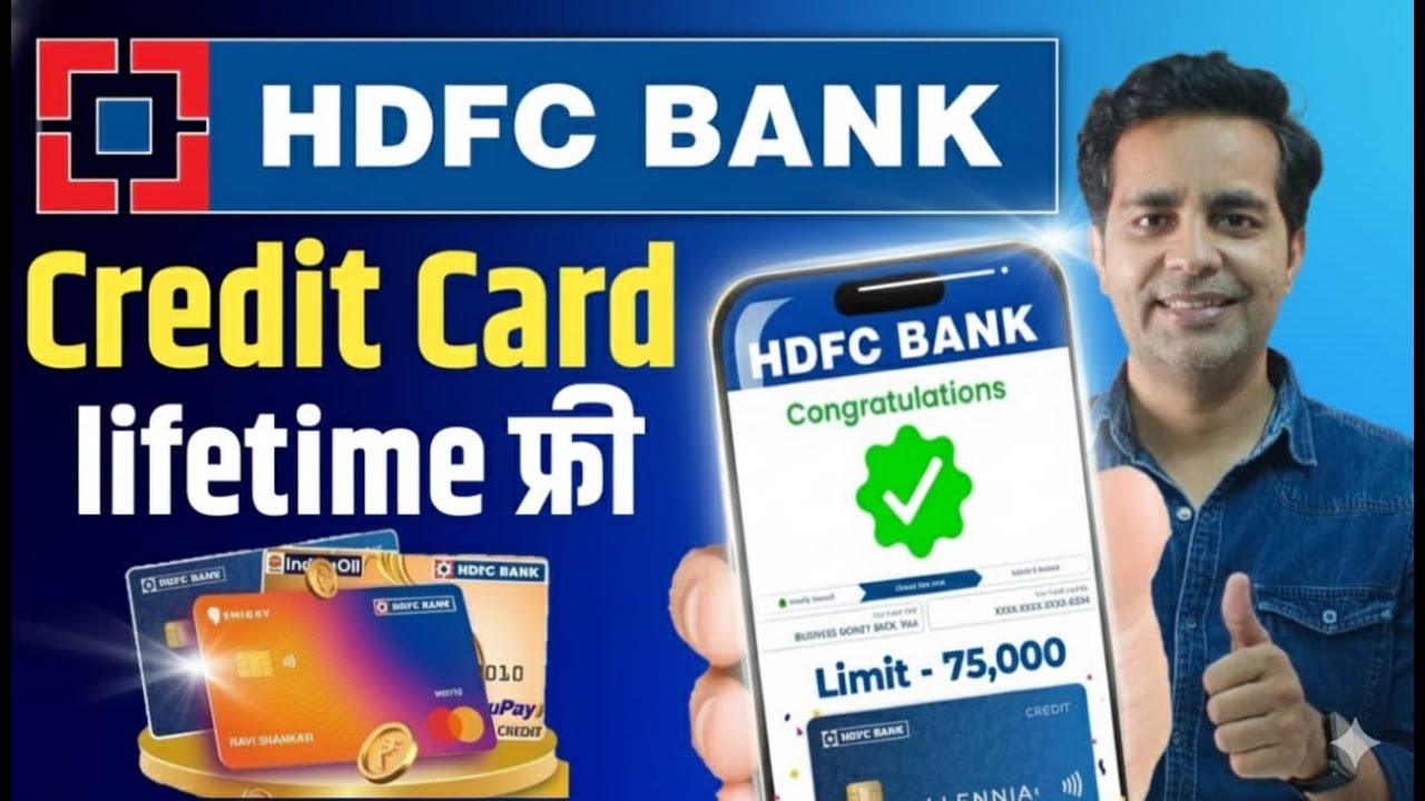 HDFC Best Credit Cards in India 2025 (Lifetime Free) | Rewards, Cashback & Benefits Explained!