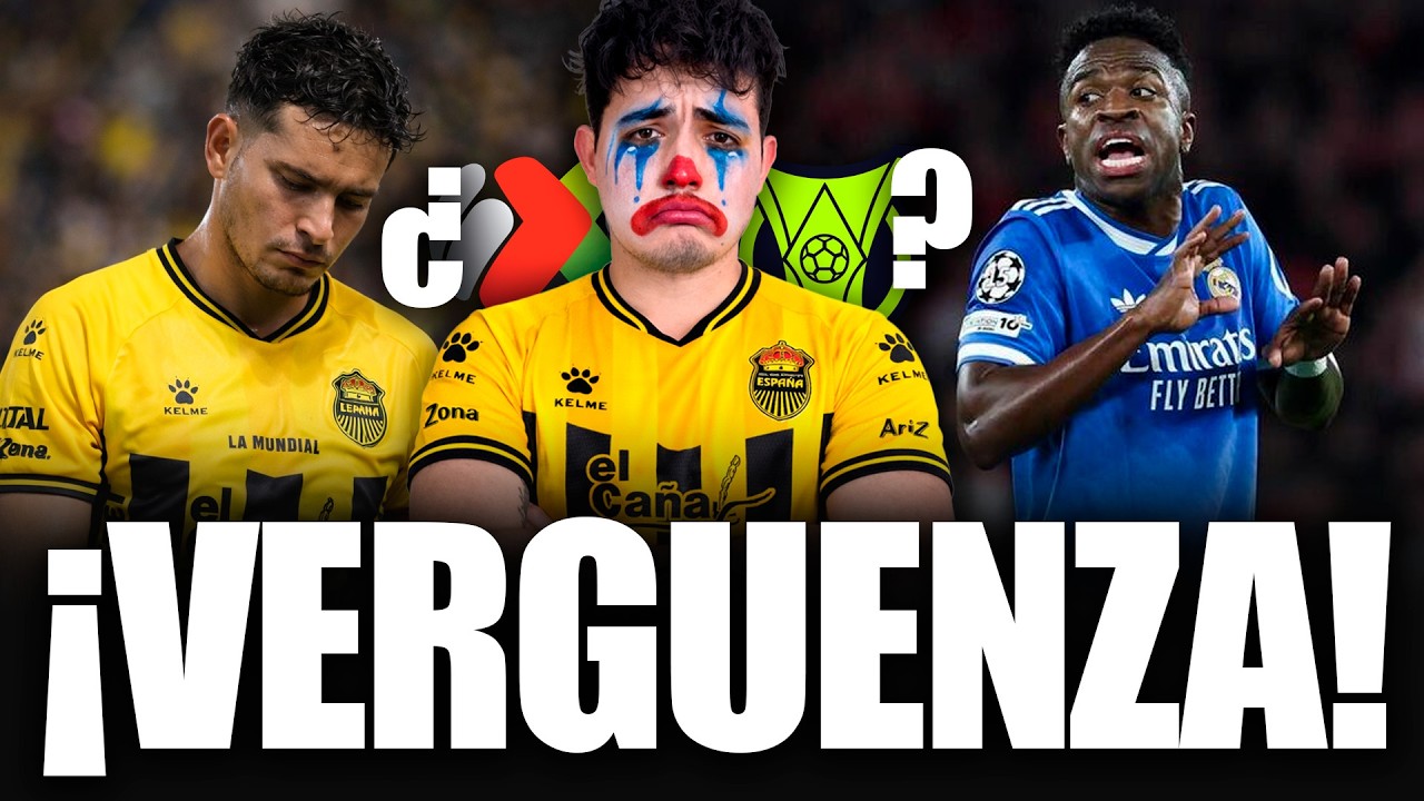 🟡💥 REAL ESPAÑA DESTROZADO | VINICIUS JR EXPLOTA | ¿CUÁL es la MEJOR LIGA de AMÉRICA?