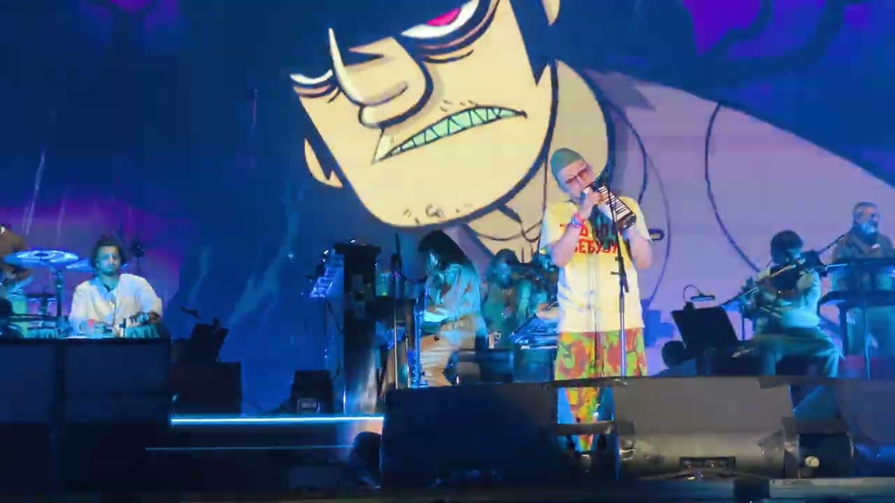 Gorillaz - Clint Eastwood 4k Plovdiv Phill Good Festival 2026