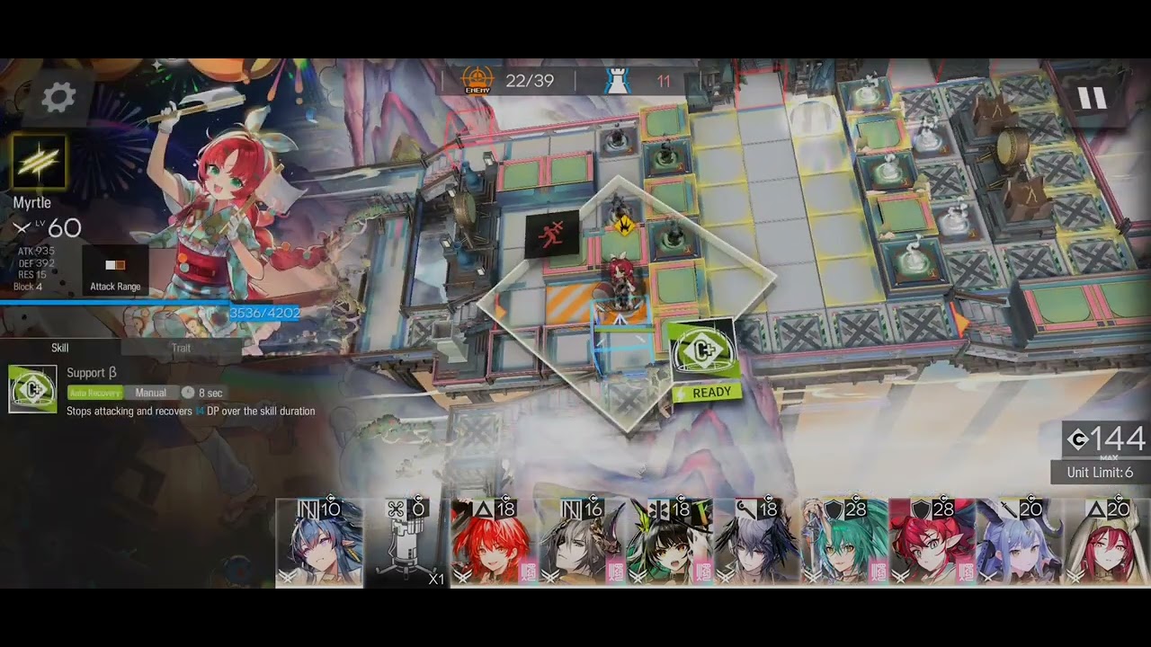 Myrtle gameplay