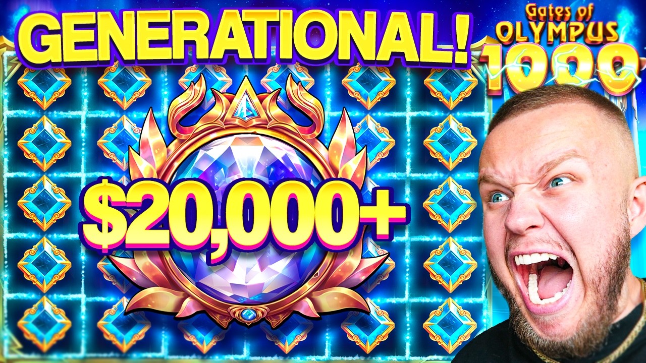 I HIT MY BIGGEST GATES OF OLYMPUS 1000 WIN EVER! (Big Slot Win!?)