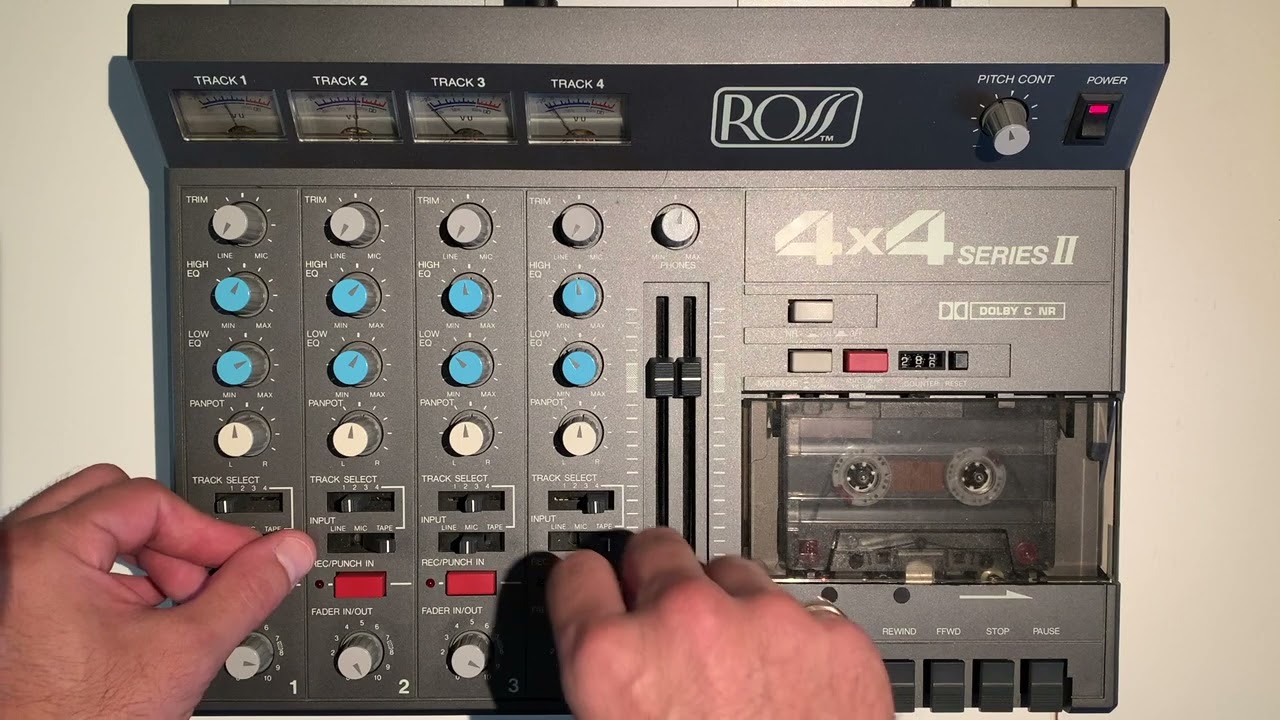 4-Track Cassette Tape Loop (8.2.22) Mid-Air! Sublime Cyndi Lauper DIY Lofi Dub mpc60 12-bit drip