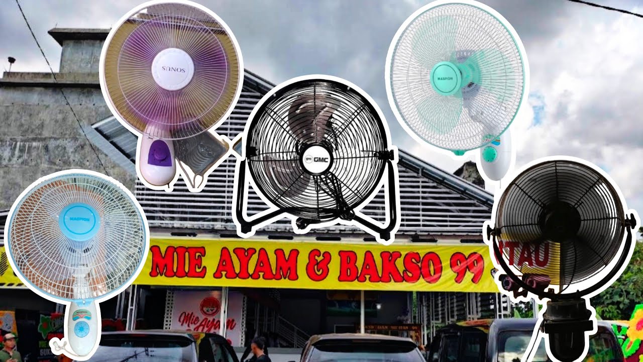 Grebek Koleksi Kipas Angin di 2 Warung‼️
