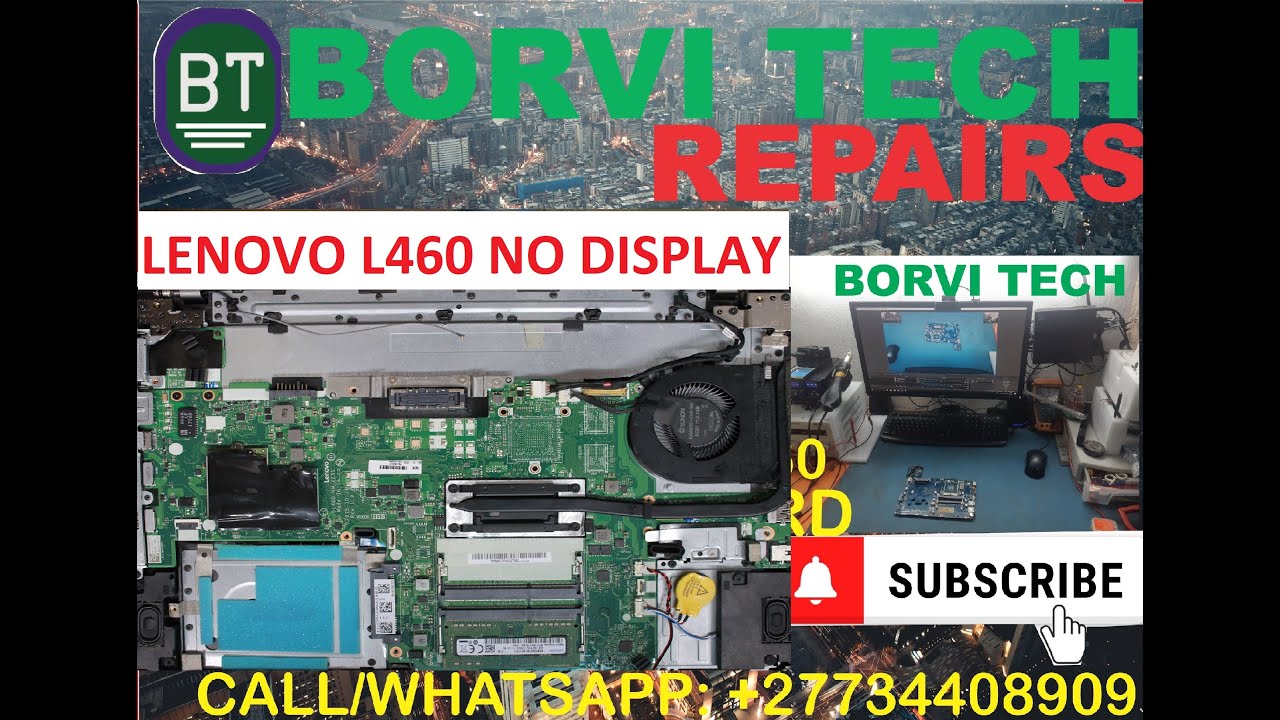 Lenovo Thinkpad L460 No Display