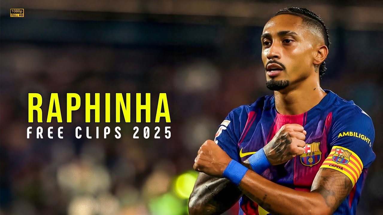Raphinha 4K Free Clips • Clips for edits • Best Scene Pack • No Watermark • D74 Edits 2.0