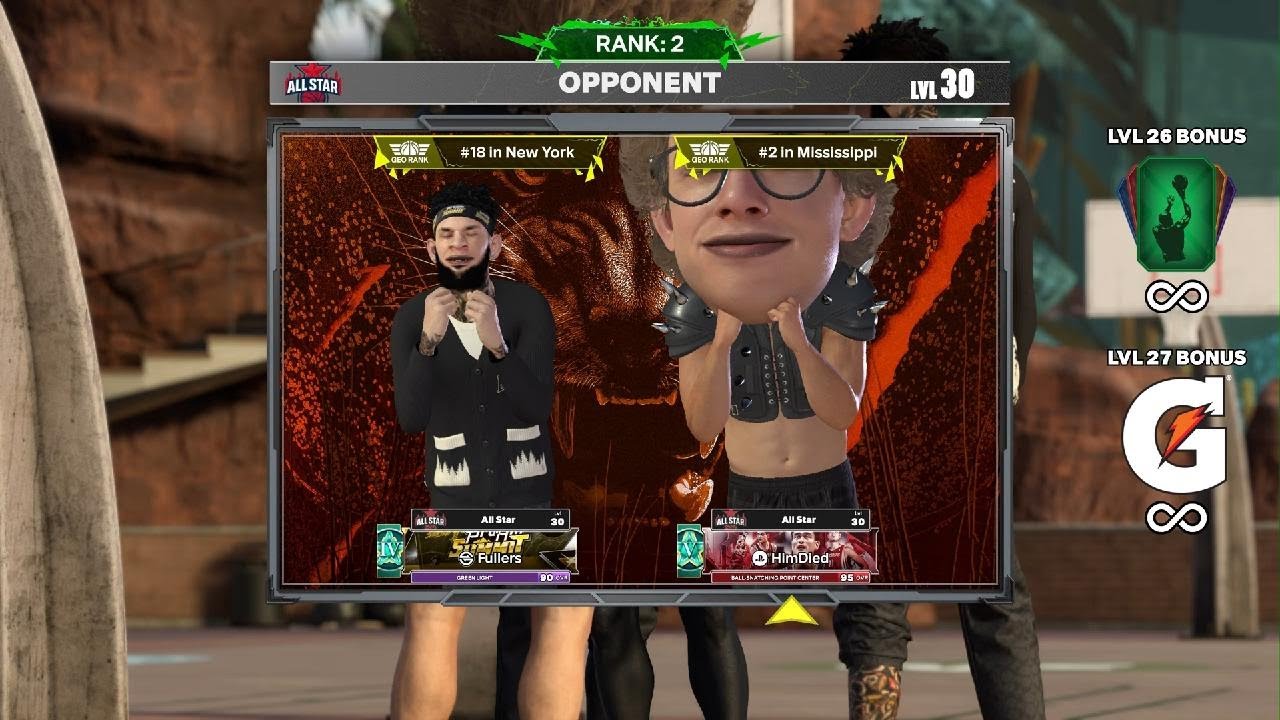 I played CHEATERS in the #1 CREW on NBA 2k26 SEASON 3 Park 2s