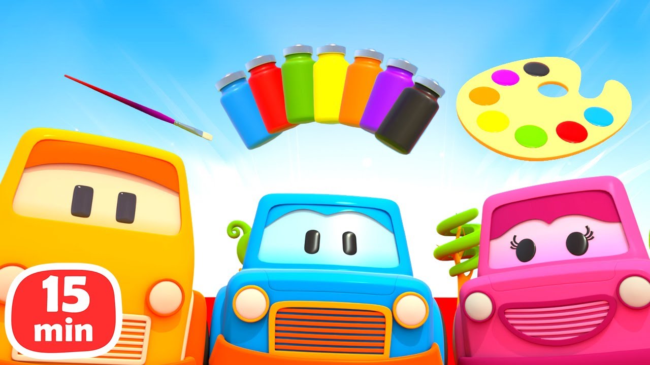 Die Schlauen Autos 2 Folgen am Stück - lehrreicher Zeichentrickfilm für Kinder
