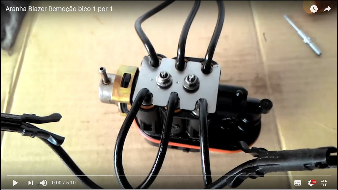 Aranha Blazer Remoção bico 1 por 1 MAIS VÍDEOS ABAIXO