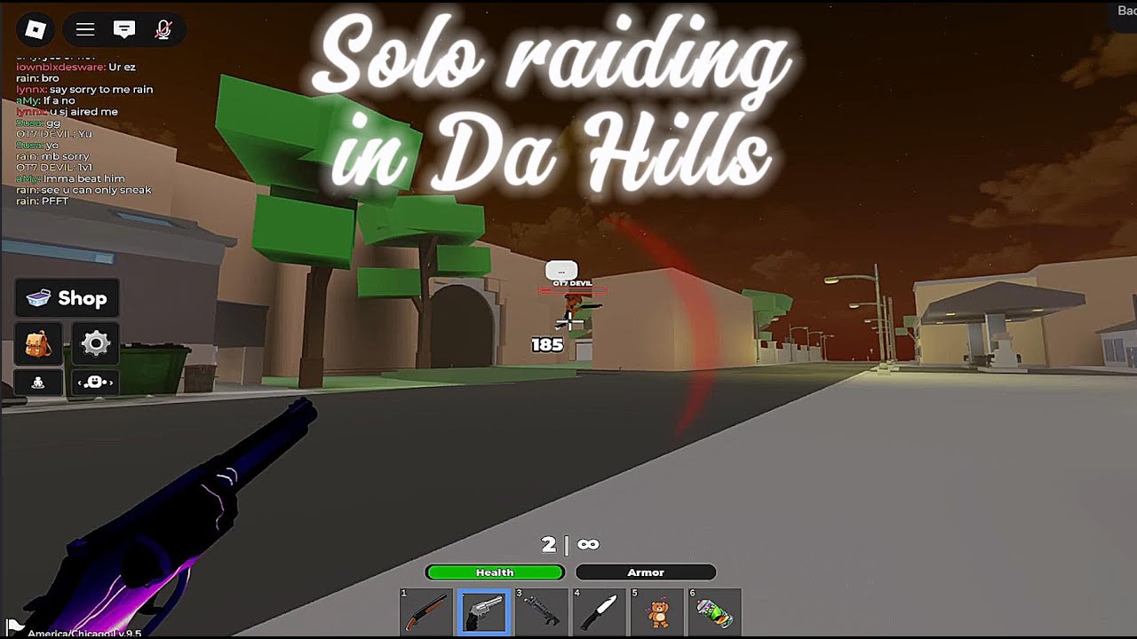 Night Solo Raiding in Da Hills