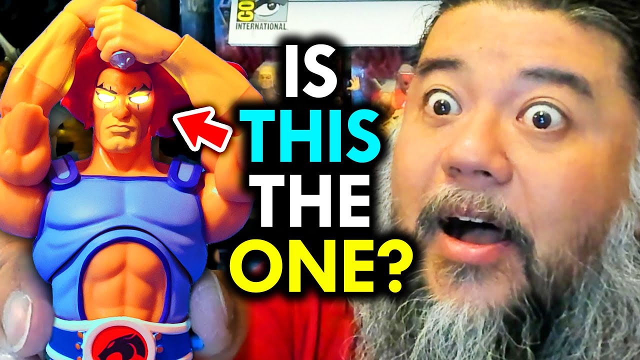 LED Light Up Eyes! Thundercats Ultimates Lion-O Review - Mega Jay Retro
