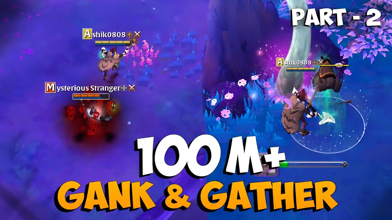 Without Premium 100 Million Of The Mists Gank & Gather | Albion Online Part-2