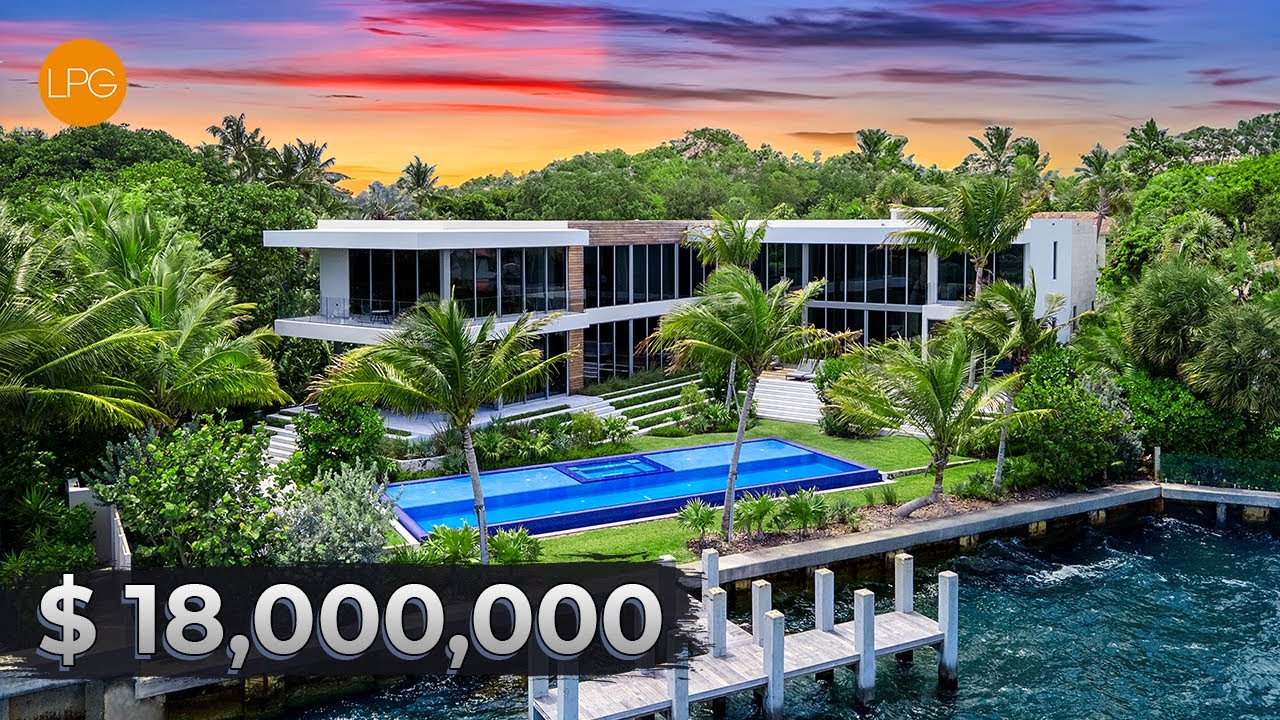 Touring a $18,000,000 Masterpiece: “La Casa Palma” With Stunning Views of Miami Beach